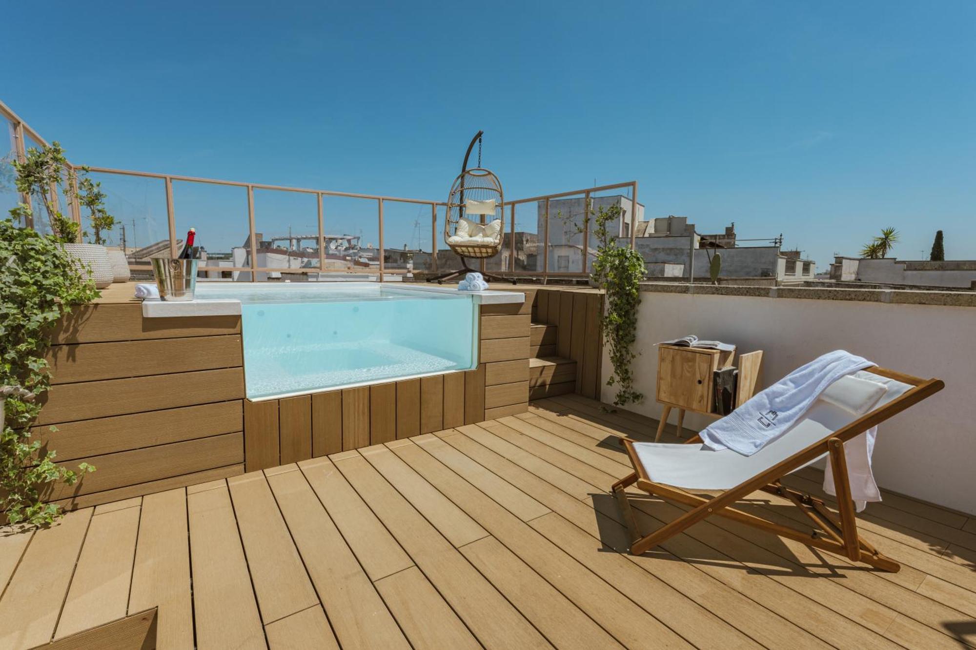 Guaceto Apartment Luxury Property With Private Pool On The Terrace Mesagne Eksteriør billede