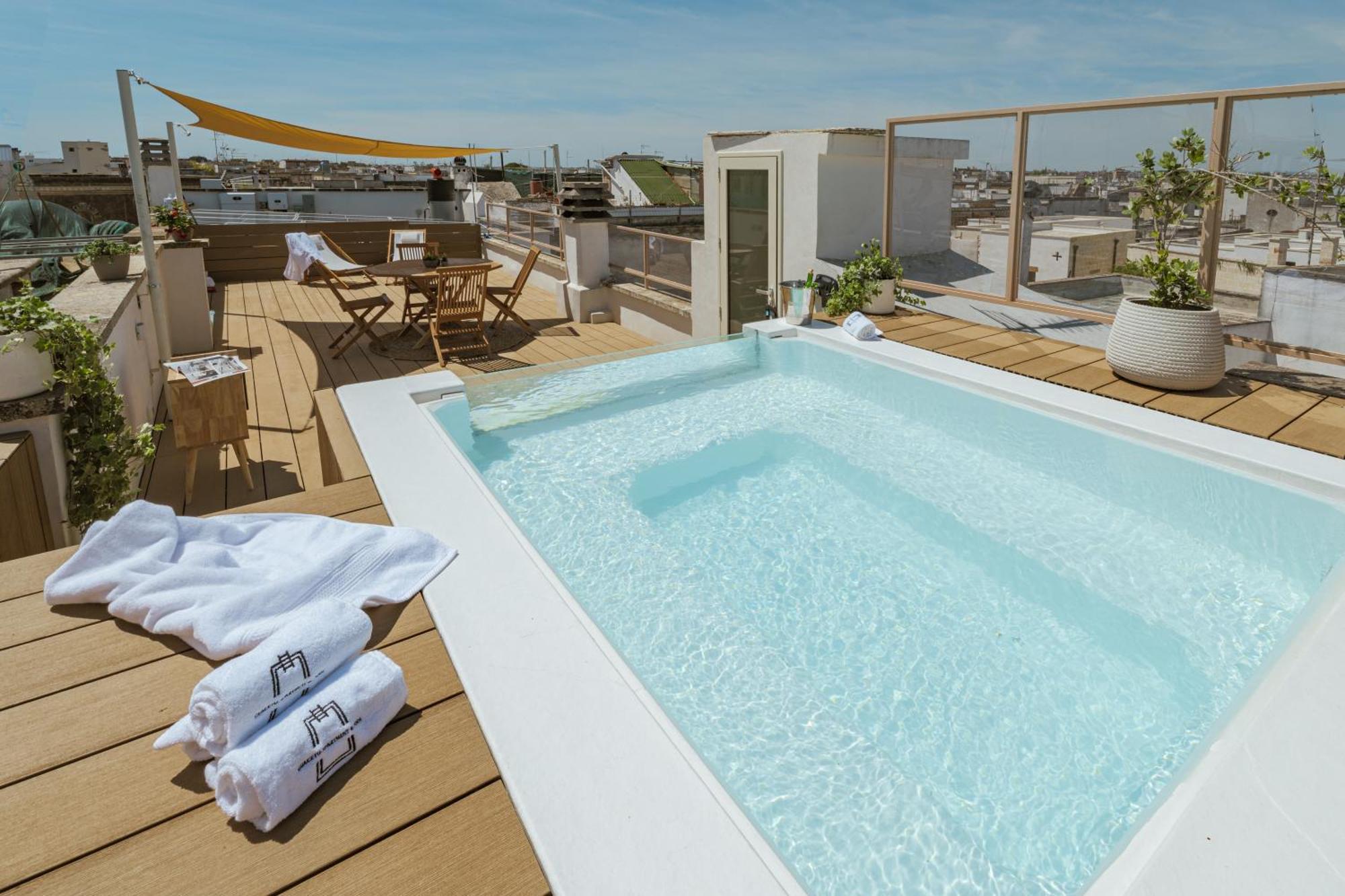Guaceto Apartment Luxury Property With Private Pool On The Terrace Mesagne Eksteriør billede