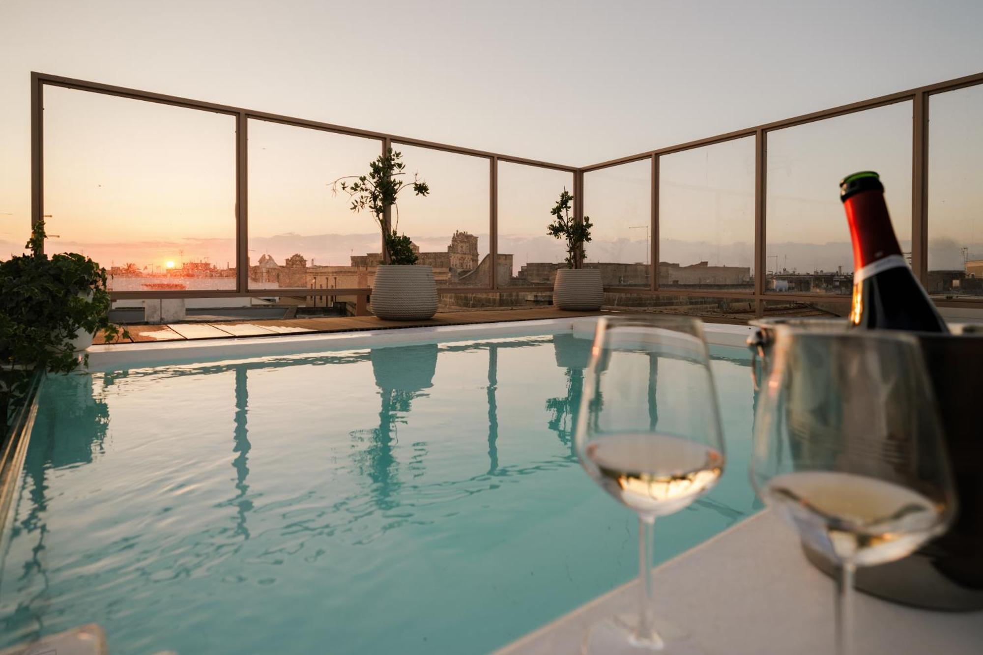 Guaceto Apartment Luxury Property With Private Pool On The Terrace Mesagne Eksteriør billede