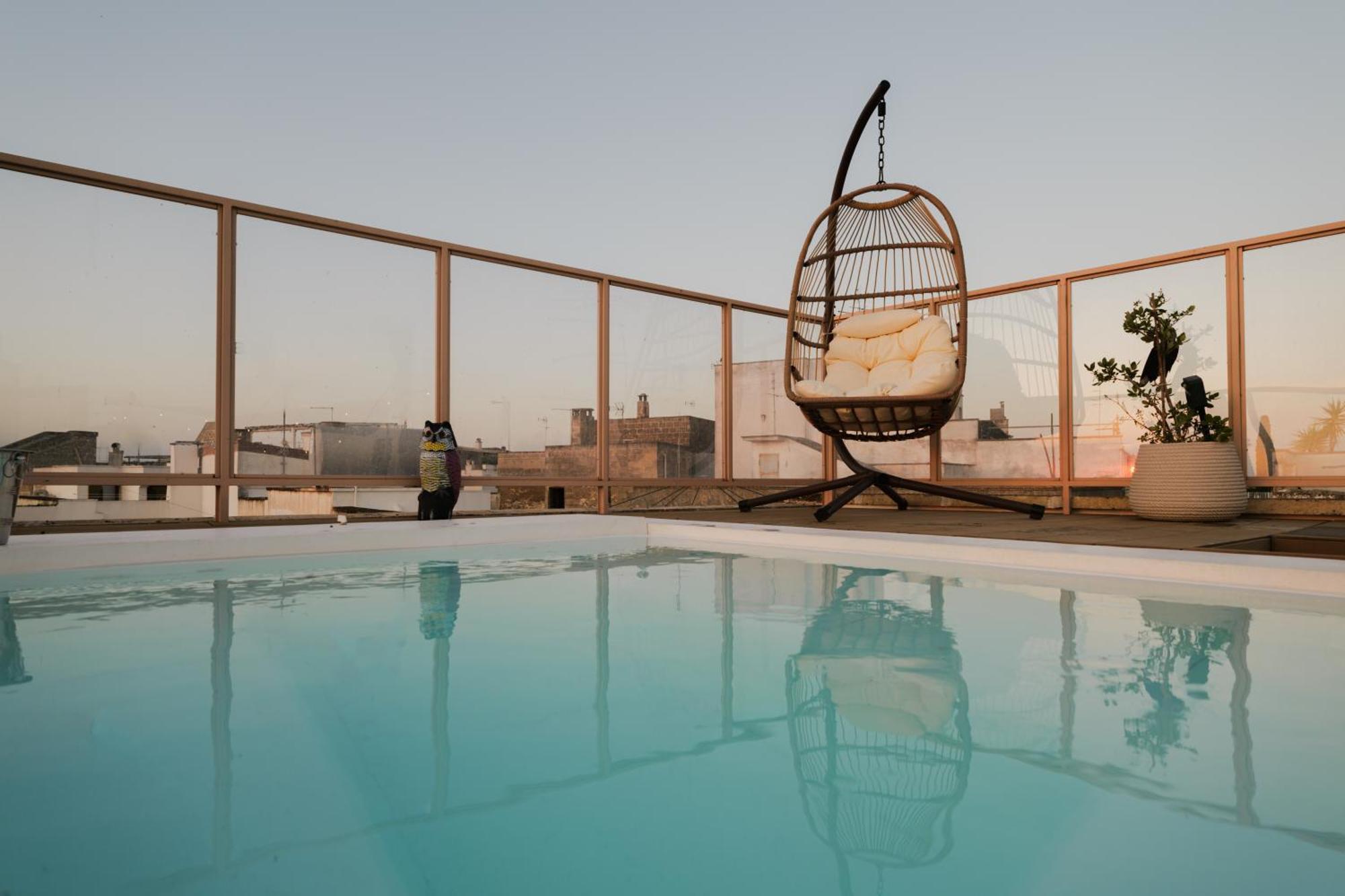 Guaceto Apartment Luxury Property With Private Pool On The Terrace Mesagne Eksteriør billede